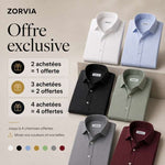 Chemise Stretch Homme ZORVIA